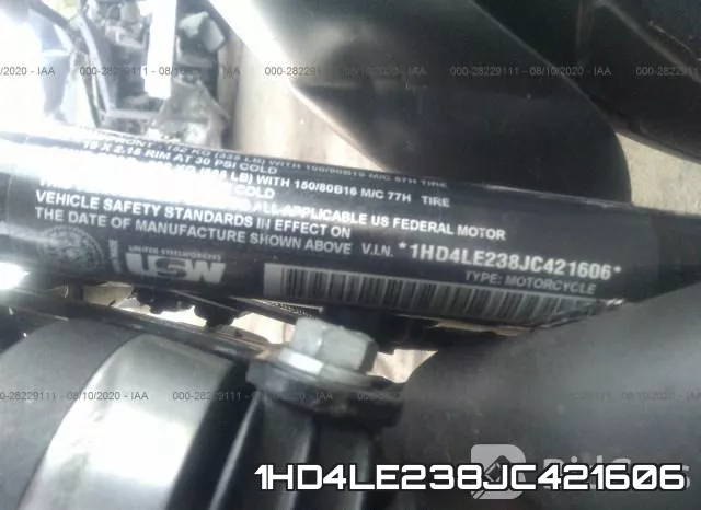 1HD4LE238JC421606 фото 2