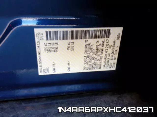 1N4AA6APXHC412037 фото 2