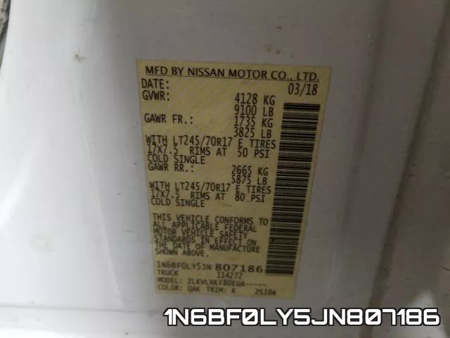 1N6BF0LY5JN807186 фото 2