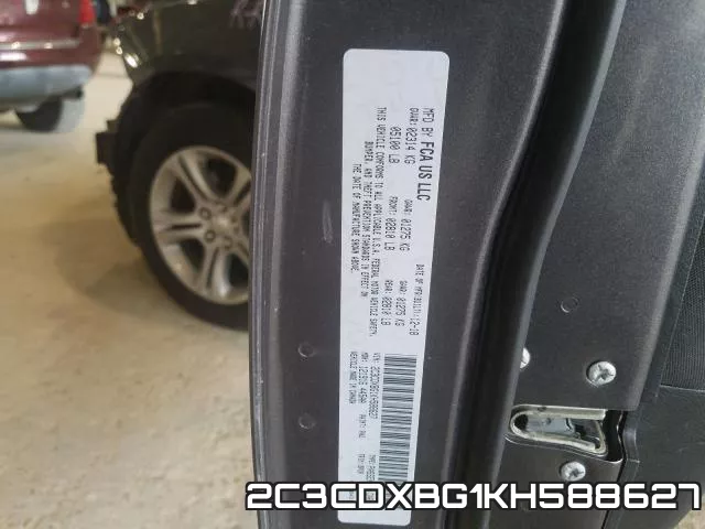 2C3CDXBG1KH588627 фото 2