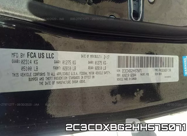 2C3CDXBG2HH575071 фото 10