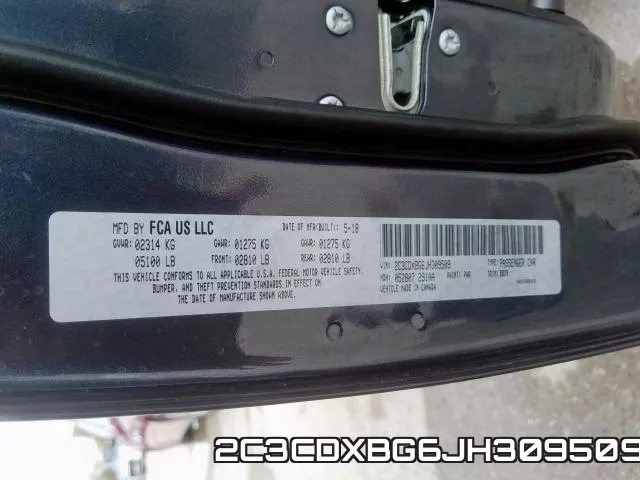 2C3CDXBG6JH309509 фото 2