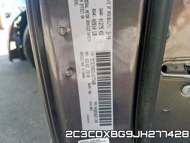 2C3CDXBG9JH277428 фото 2