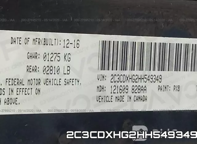 2C3CDXHG2HH549349 фото 10