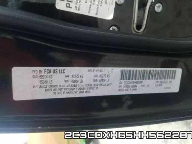 2C3CDXHG5HH562287 фото 2