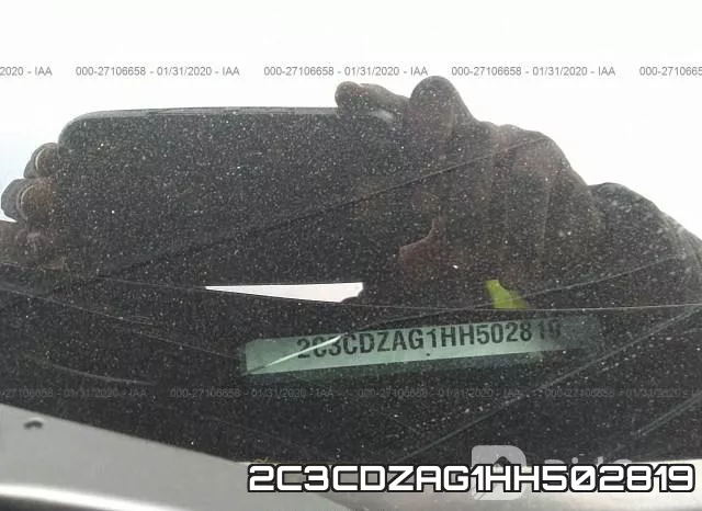 2C3CDZAG1HH502819 фото 10