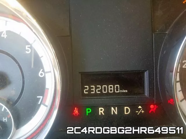 2C4RDGBG2HR649511 фото 9