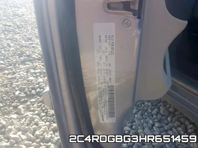 2C4RDGBG3HR651459 фото 2