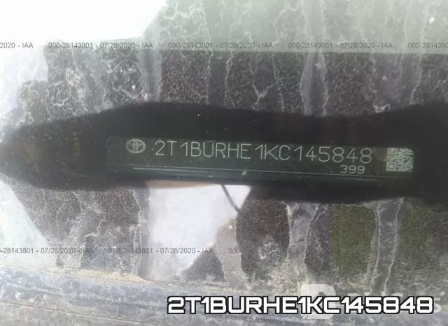 2T1BURHE1KC145848 фото 10