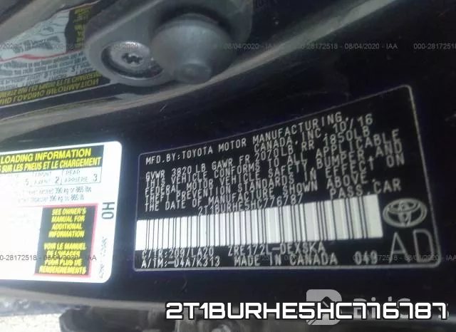 2T1BURHE5HC776787 фото 10