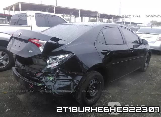 2T1BURHE6HC922307 фото 5
