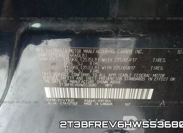 2T3BFREV6HW553680 фото 10