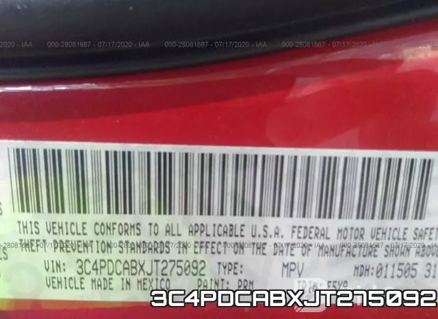 3C4PDCABXJT275092 фото 10