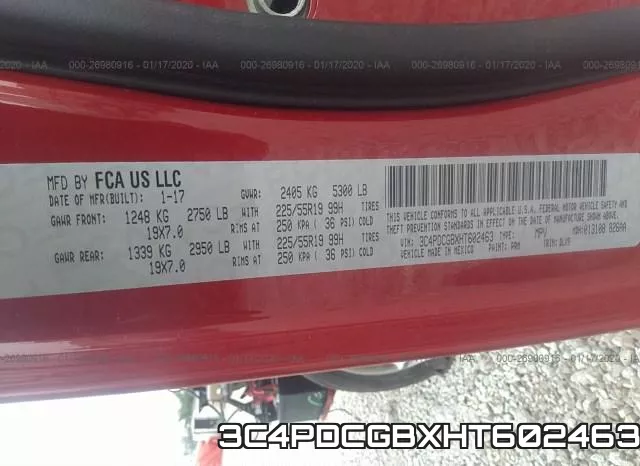 3C4PDCGBXHT602463 фото 10