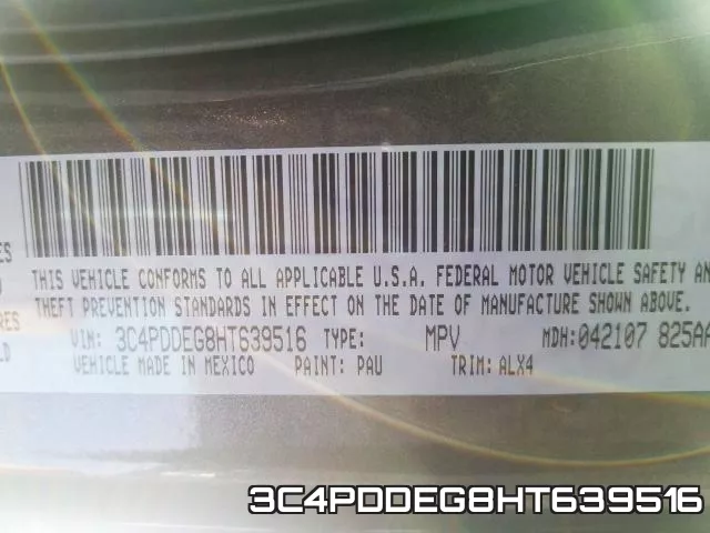 3C4PDDEG8HT639516 фото 2