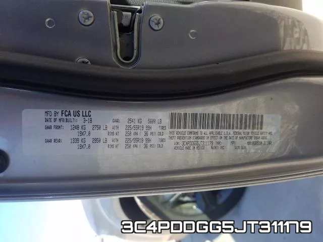 3C4PDDGG5JT311179 фото 2