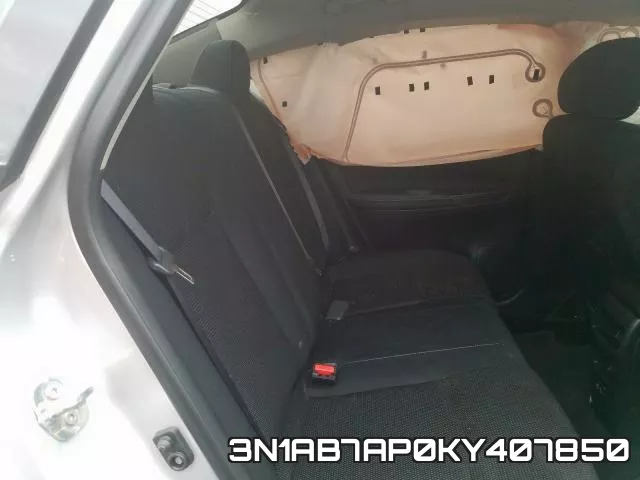 3N1AB7AP0KY407850 фото 7