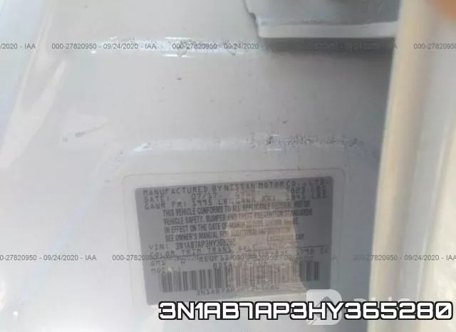 3N1AB7AP3HY365280 фото 10