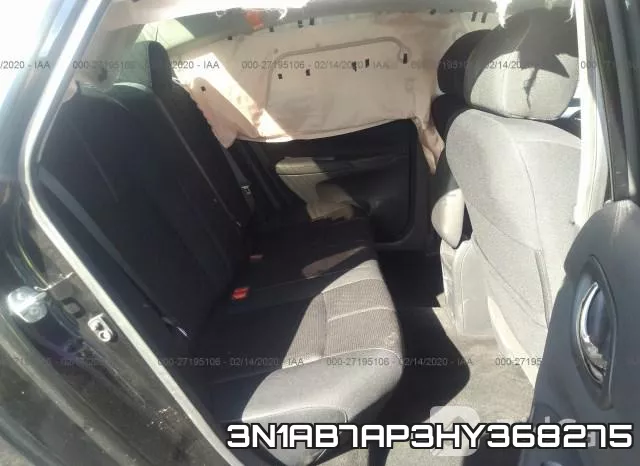 3N1AB7AP3HY368275 фото 9