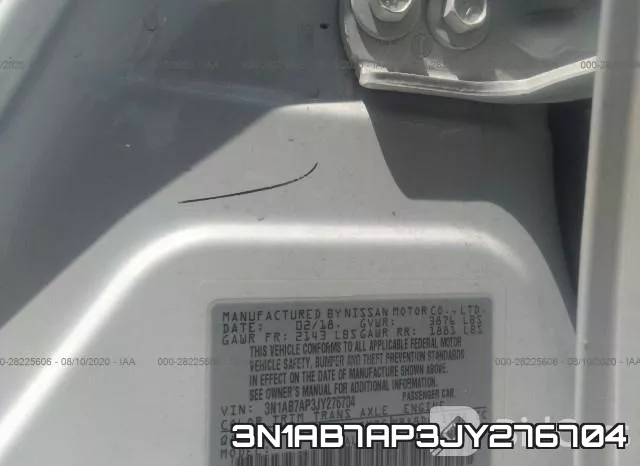 3N1AB7AP3JY276704 фото 10