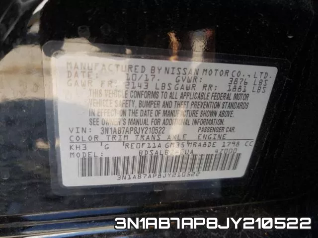 3N1AB7AP8JY210522 фото 2
