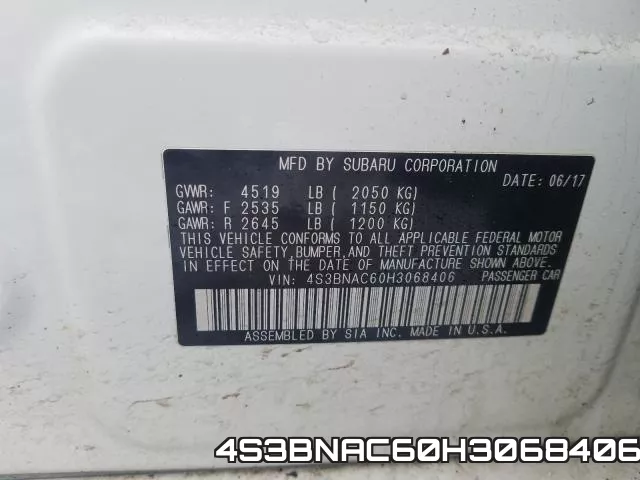 4S3BNAC60H3068406 фото 2