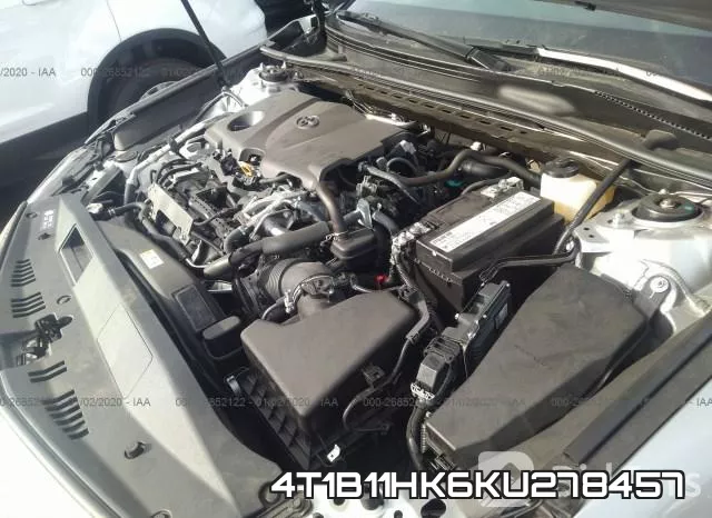 4T1B11HK6KU278457 фото 2