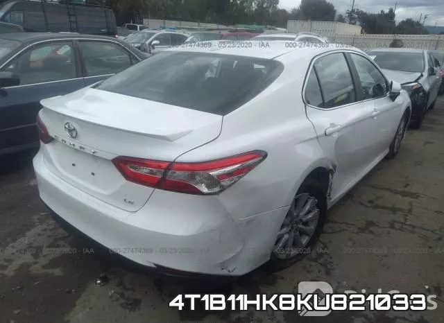 4T1B11HK8KU821033 фото 5