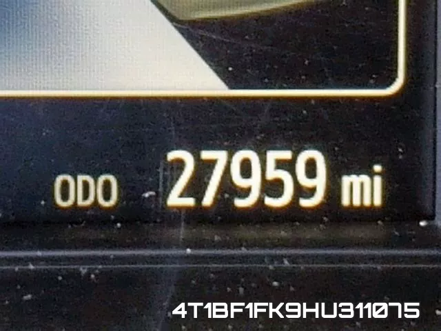 4T1BF1FK9HU311075 фото 9