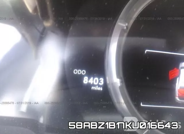58ABZ1B17KU016643 фото 8