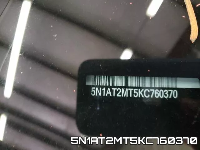 5N1AT2MT5KC760370 фото 2