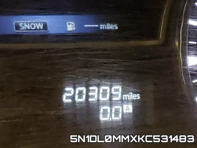 5N1DL0MMXKC531483 фото 9
