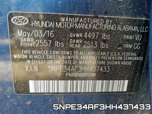 5NPE34AF3HH437433 фото 2