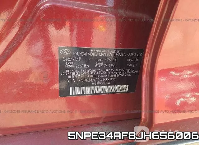 5NPE34AF8JH656006 фото 10