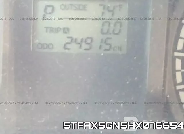 5TFAX5GN5HX076654 фото 8