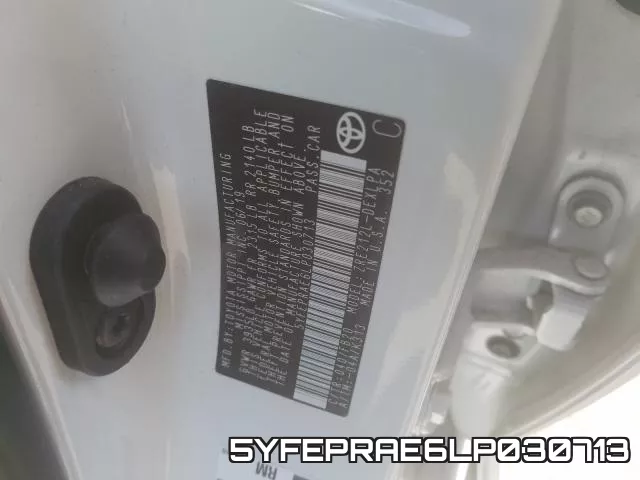 5YFEPRAE6LP030713 фото 2