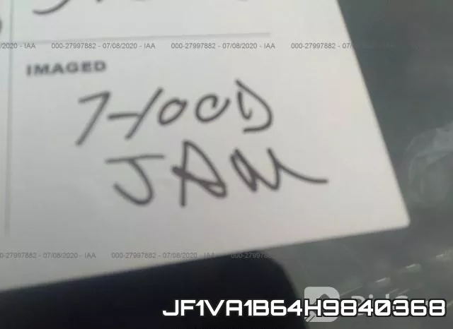 JF1VA1B64H9840368 фото 2
