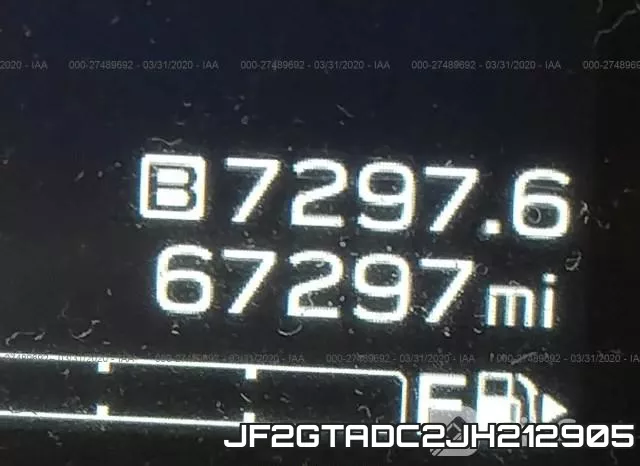 JF2GTADC2JH212905 фото 8