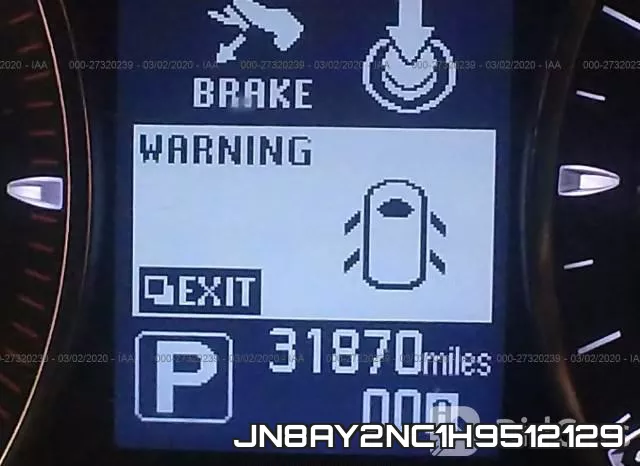 JN8AY2NC1H9512129 фото 8