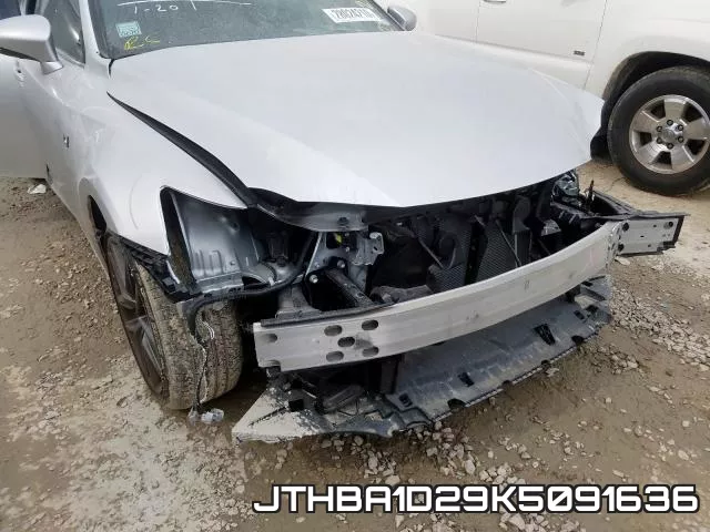 JTHBA1D29K5091636 фото 10