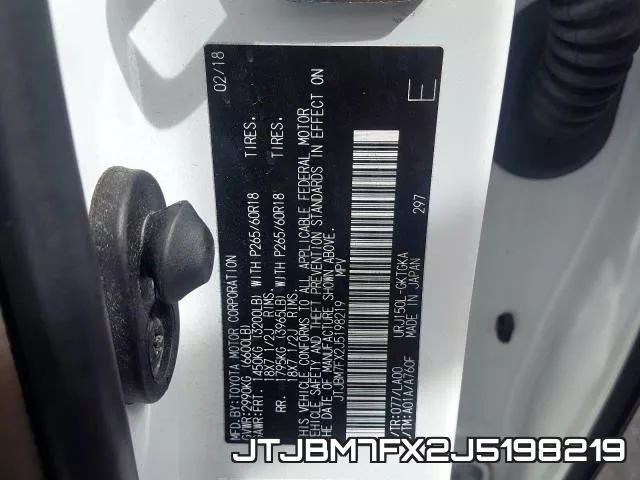 JTJBM7FX2J5198219 фото 2