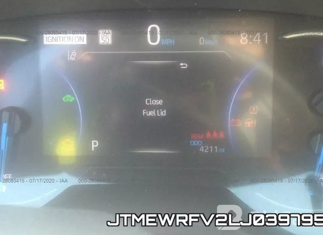 JTMEWRFV2LJ039795 фото 8