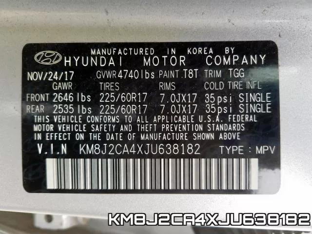 KM8J2CA4XJU638182 фото 2