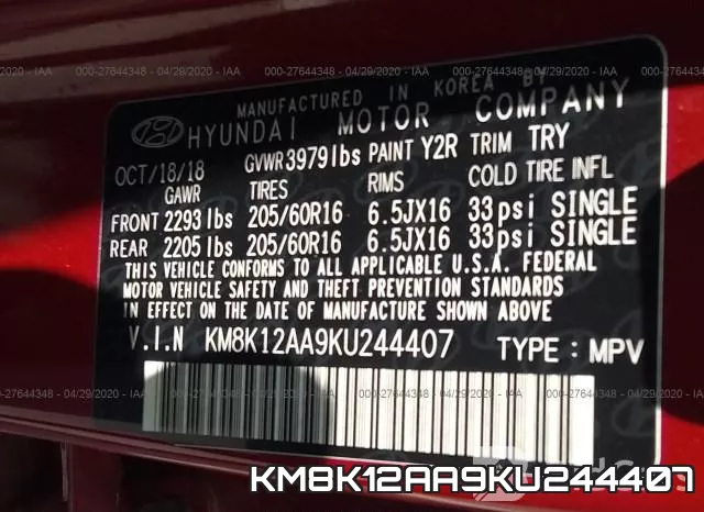 KM8K12AA9KU244407 фото 10