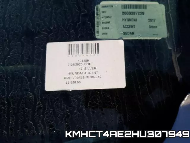 KMHCT4AE2HU307949 фото 2