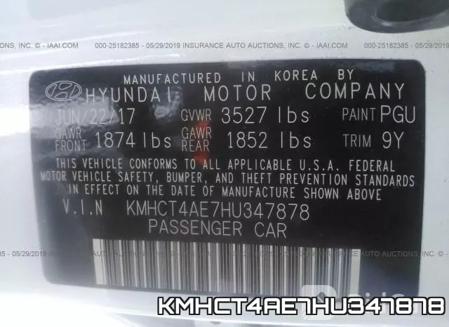 KMHCT4AE7HU347878 фото 10
