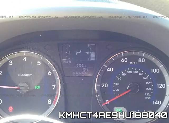 KMHCT4AE9HU188040 фото 8
