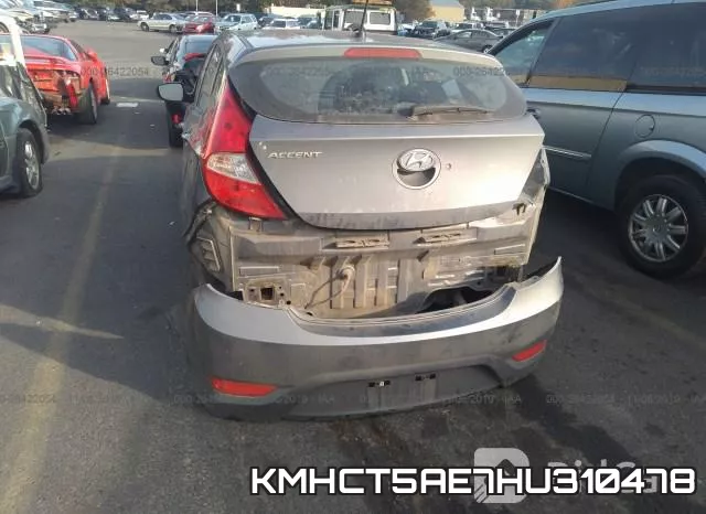 KMHCT5AE7HU310478 фото 7