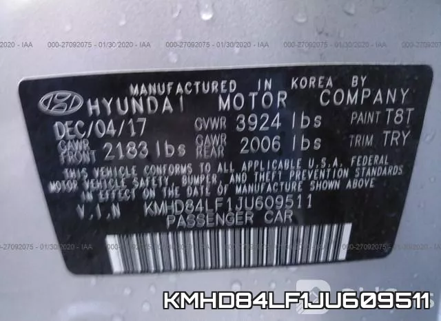 KMHD84LF1JU609511 фото 10