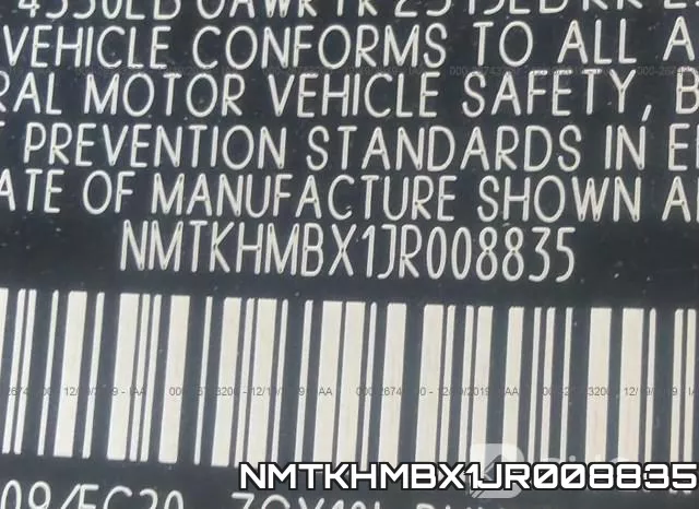NMTKHMBX1JR008835 фото 10